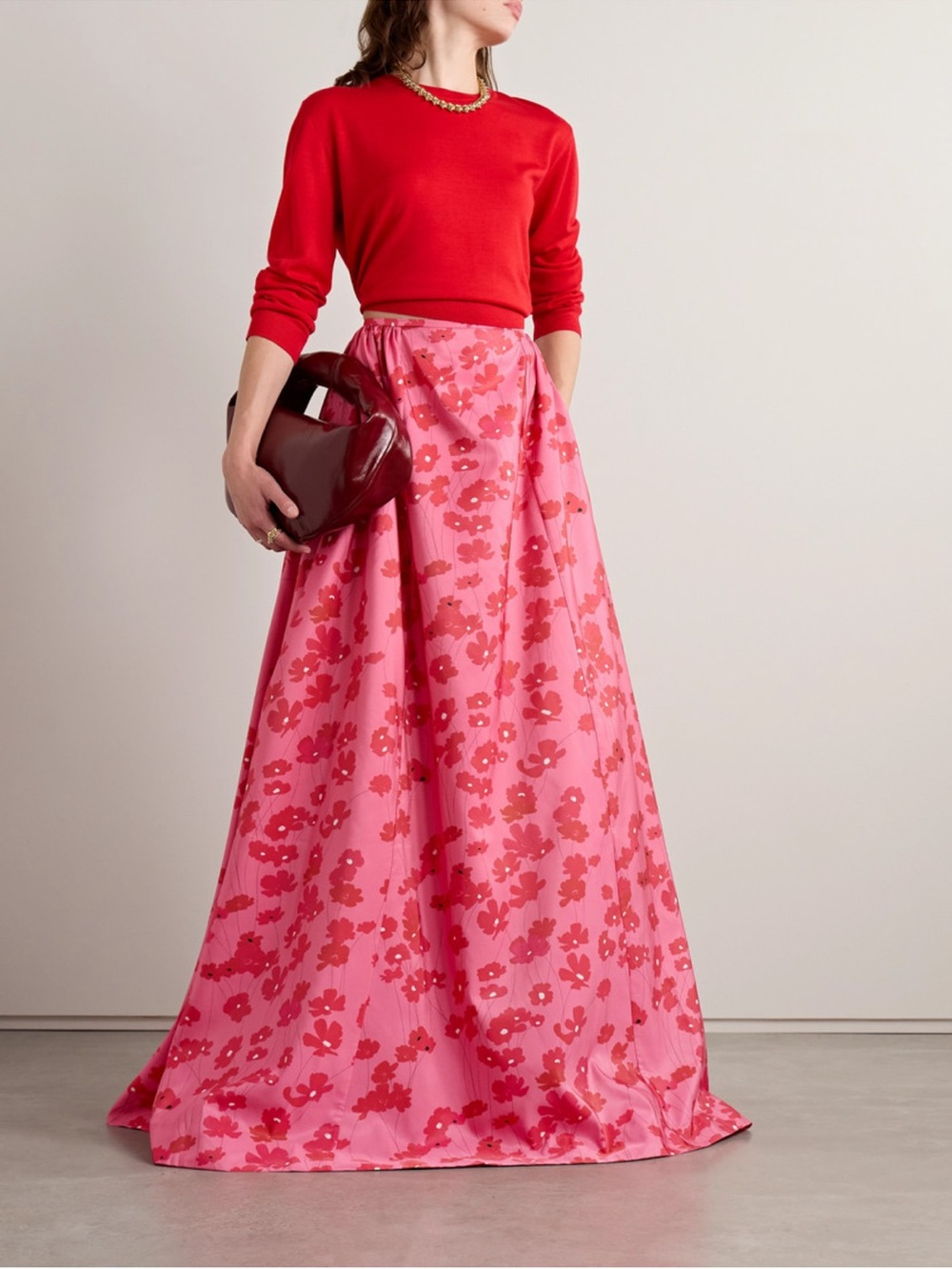 BERNADETTE Elle Maxi Skirt - Worn 1X, Size FR 34